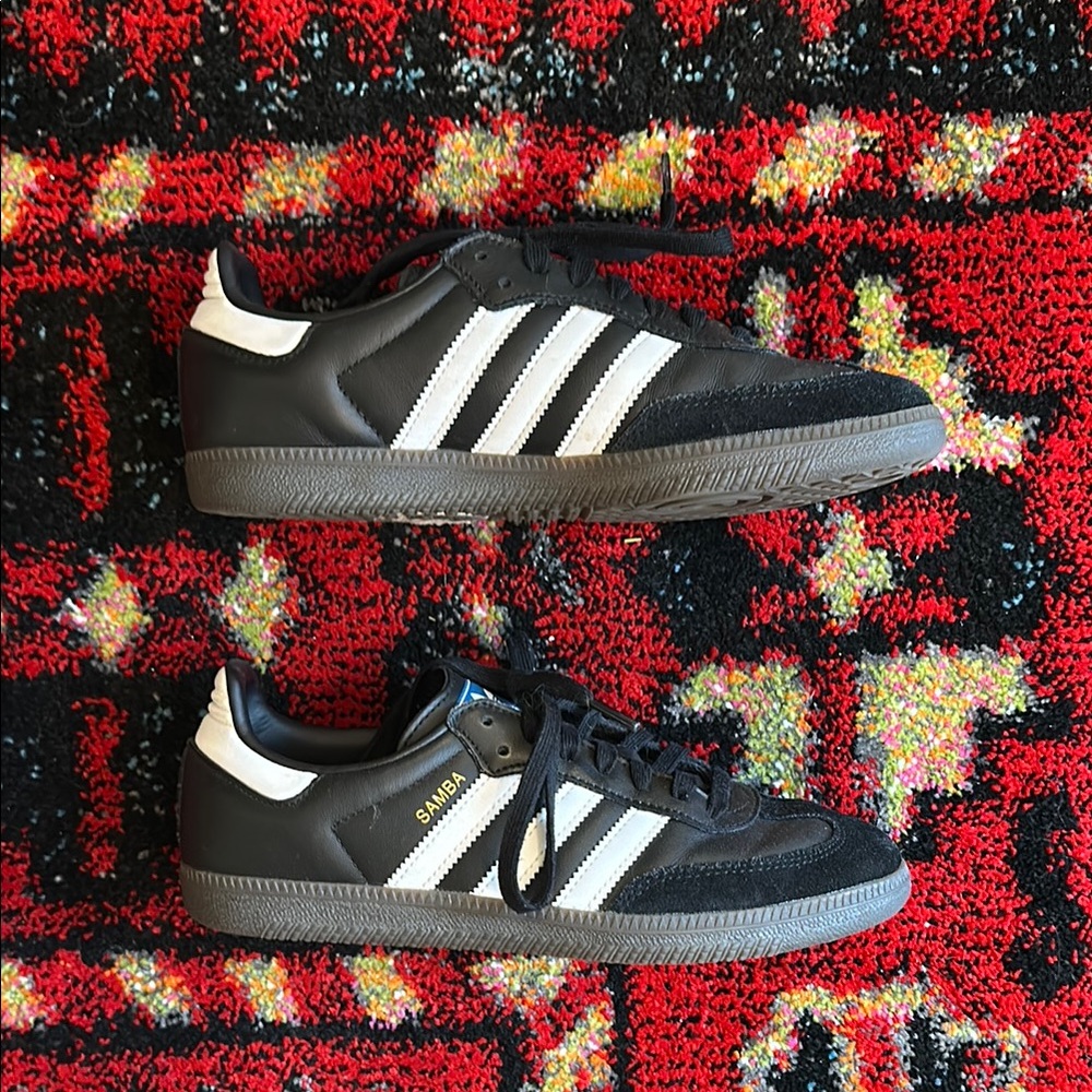 Adidas Black and White Sambas